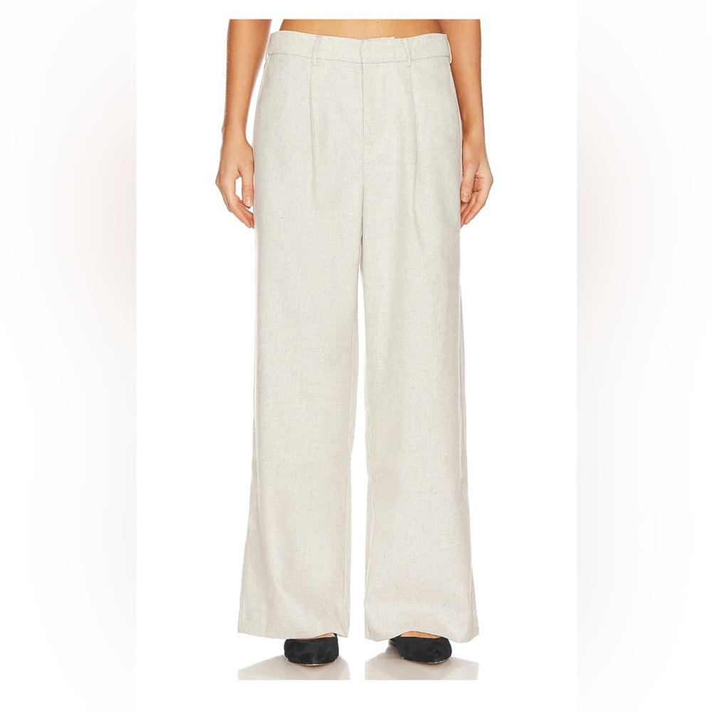 Weworewhat Low Rise Wool Trousers